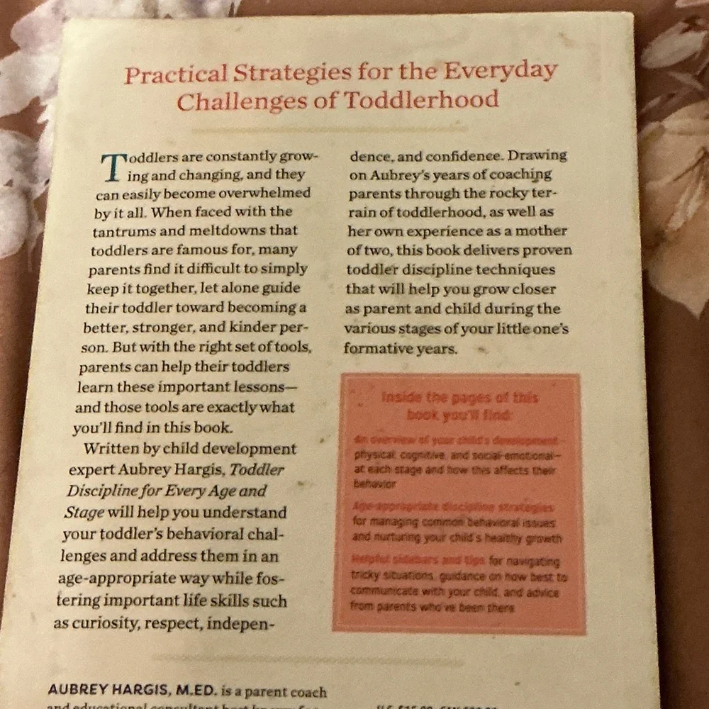 Toddler Discipline for Every Age and Stage Journal